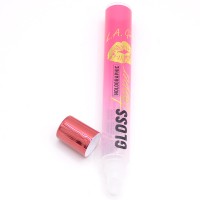 custom clear lipgloss packaging remove dead skin moisturizing liquid lip balm tube